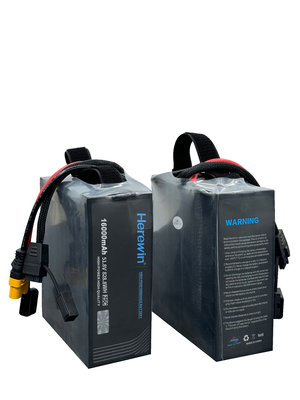 14S1P 51.8V 16000mAh 25C 软包无人机电池