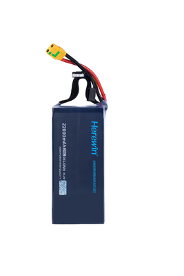 6S1P 22.8V 22000mAh 25C 软包无人机电池