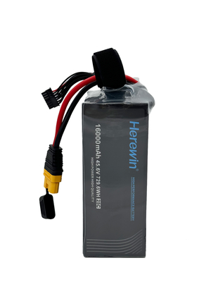 12S1P 45.6V 16000mAh 25C 软包无人机电池