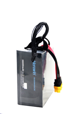 18S1P 68.4V 30000mAh 25C 软包无人机电池