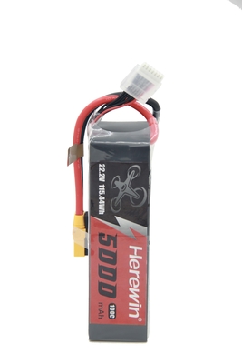 6S1P 22.2V 5000mAh 100C FPV竞速无人机电池