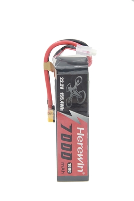 6S1P 22.2V 7000mAh 100C FPV竞速无人机电池